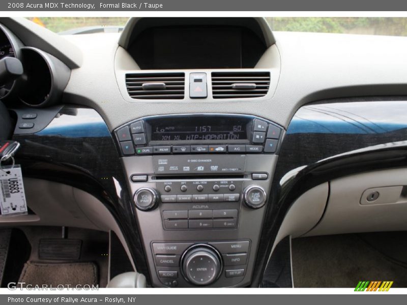 Formal Black / Taupe 2008 Acura MDX Technology
