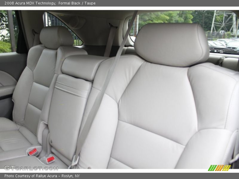 Formal Black / Taupe 2008 Acura MDX Technology