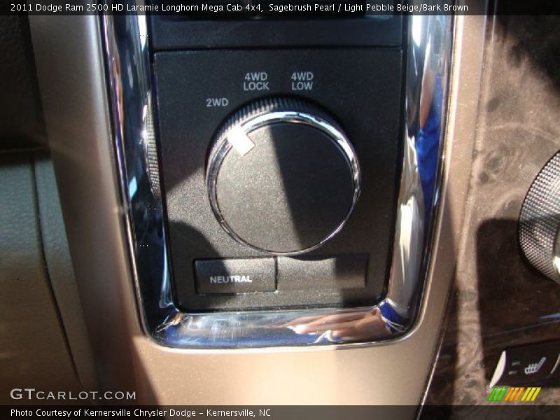 Controls of 2011 Ram 2500 HD Laramie Longhorn Mega Cab 4x4