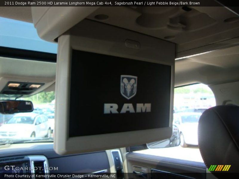 Sagebrush Pearl / Light Pebble Beige/Bark Brown 2011 Dodge Ram 2500 HD Laramie Longhorn Mega Cab 4x4