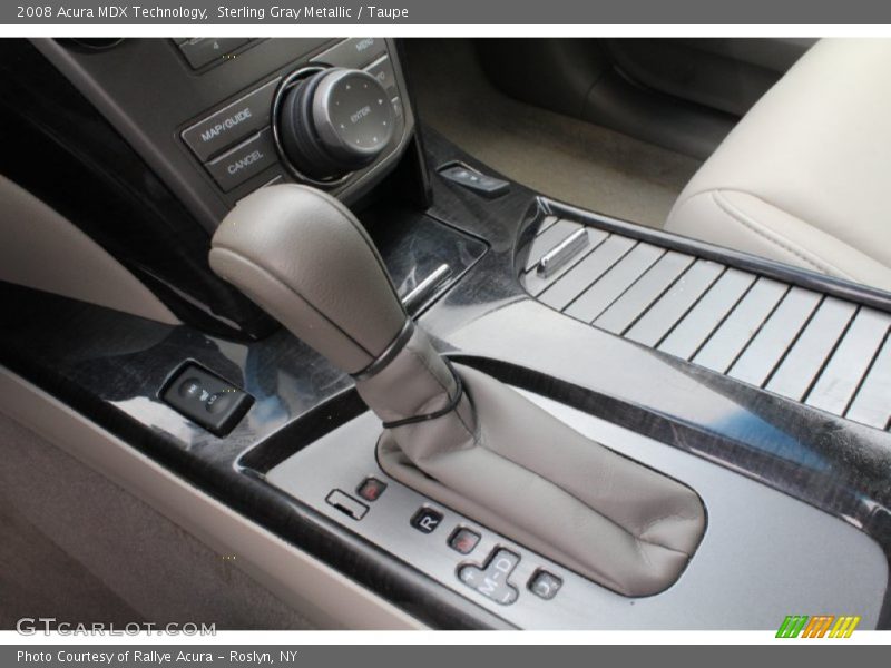 Sterling Gray Metallic / Taupe 2008 Acura MDX Technology