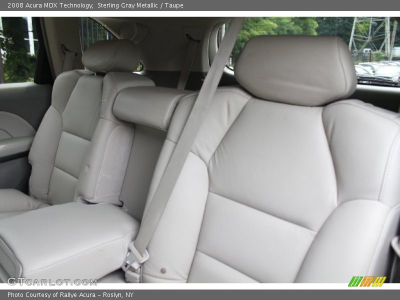 Sterling Gray Metallic / Taupe 2008 Acura MDX Technology