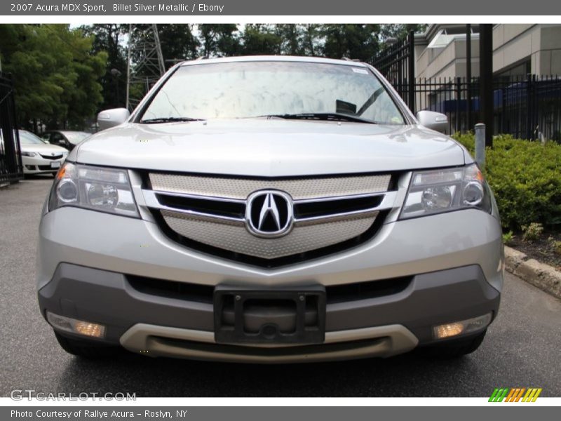Billet Silver Metallic / Ebony 2007 Acura MDX Sport