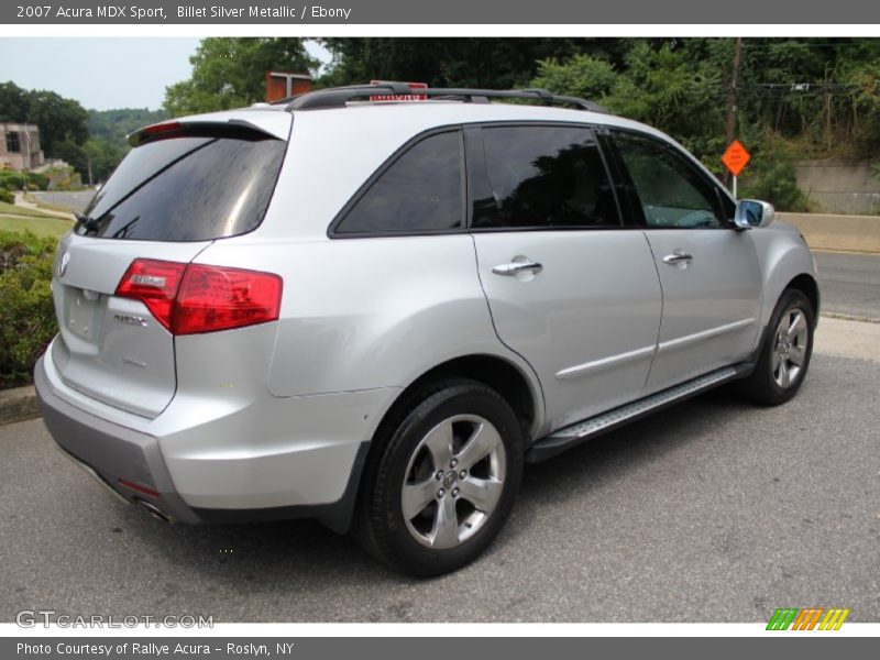 Billet Silver Metallic / Ebony 2007 Acura MDX Sport