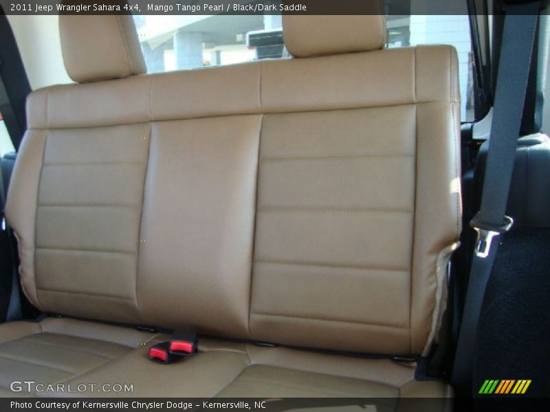 Mango Tango Pearl / Black/Dark Saddle 2011 Jeep Wrangler Sahara 4x4
