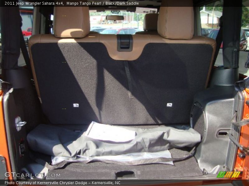 Mango Tango Pearl / Black/Dark Saddle 2011 Jeep Wrangler Sahara 4x4