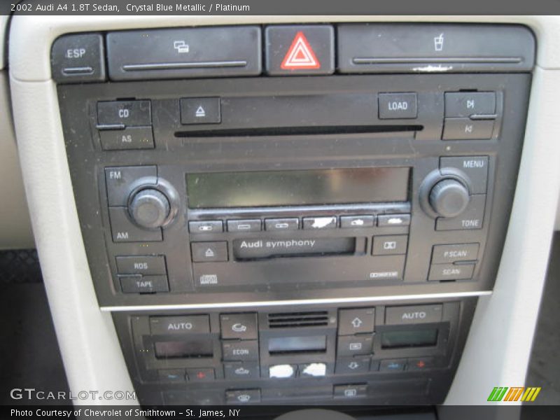 Controls of 2002 A4 1.8T Sedan