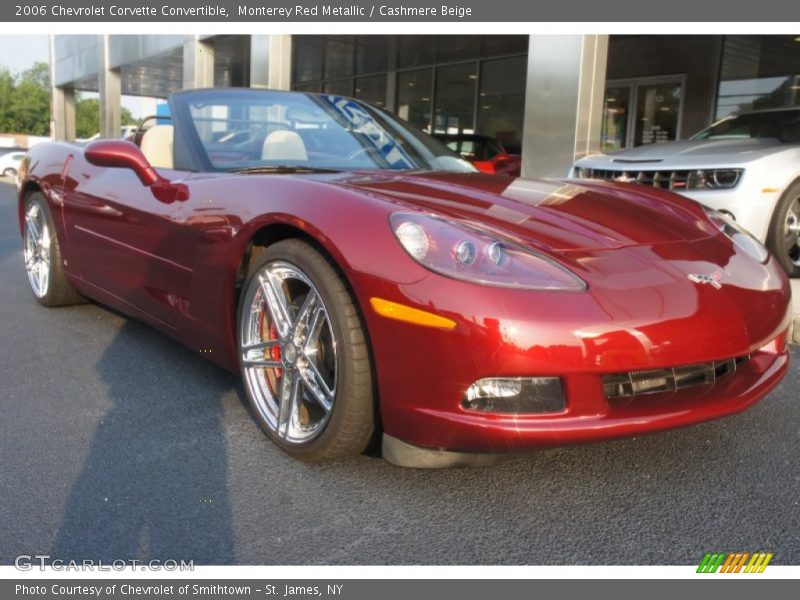 Front 3/4 View of 2006 Corvette Convertible