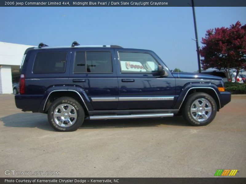 Midnight Blue Pearl / Dark Slate Gray/Light Graystone 2006 Jeep Commander Limited 4x4