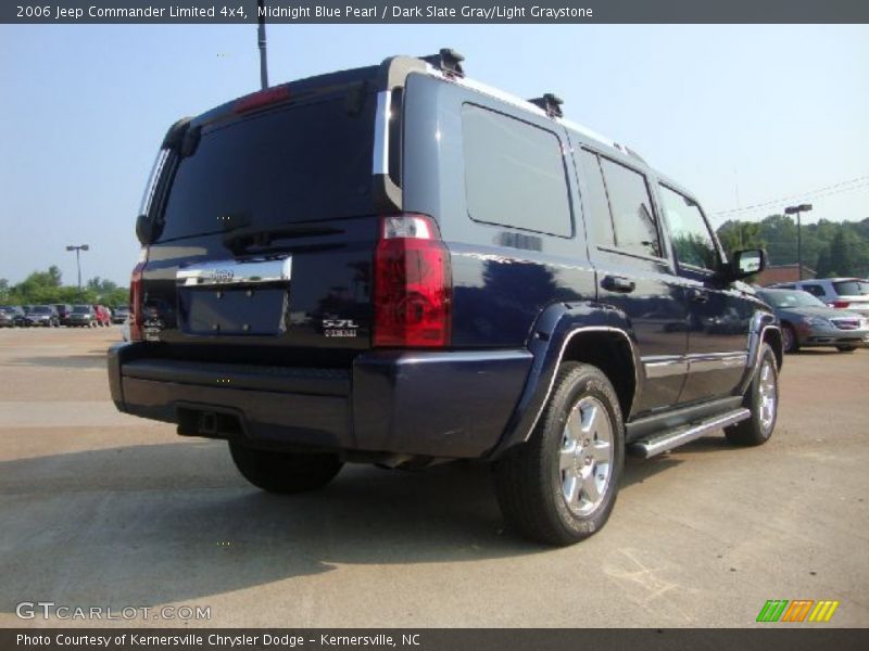 Midnight Blue Pearl / Dark Slate Gray/Light Graystone 2006 Jeep Commander Limited 4x4