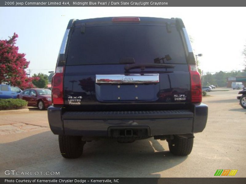 Midnight Blue Pearl / Dark Slate Gray/Light Graystone 2006 Jeep Commander Limited 4x4