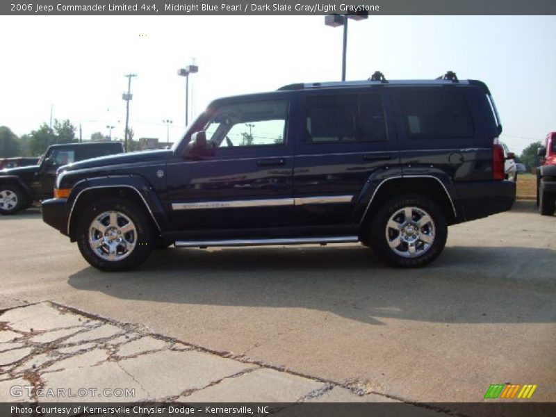 Midnight Blue Pearl / Dark Slate Gray/Light Graystone 2006 Jeep Commander Limited 4x4