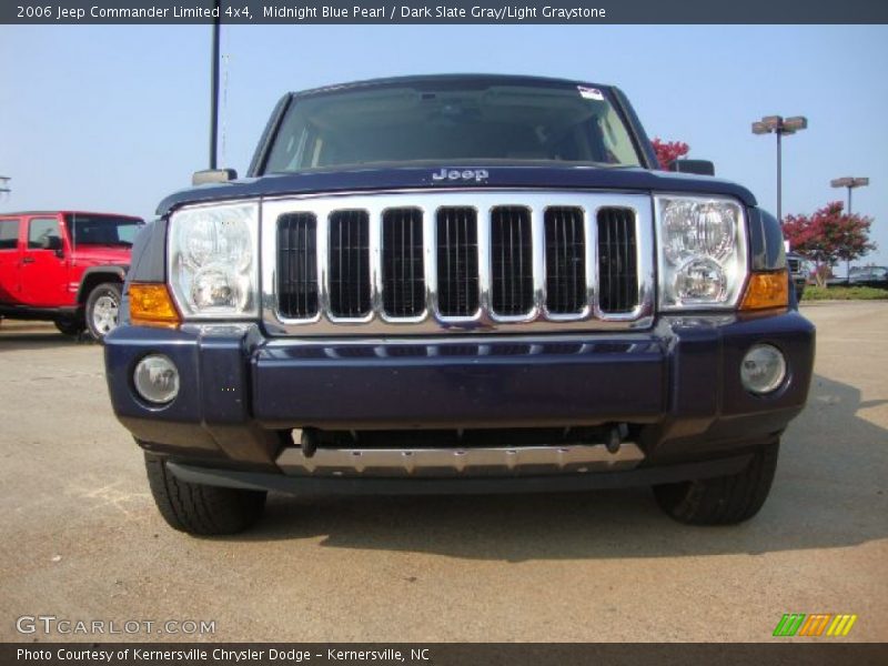 Midnight Blue Pearl / Dark Slate Gray/Light Graystone 2006 Jeep Commander Limited 4x4