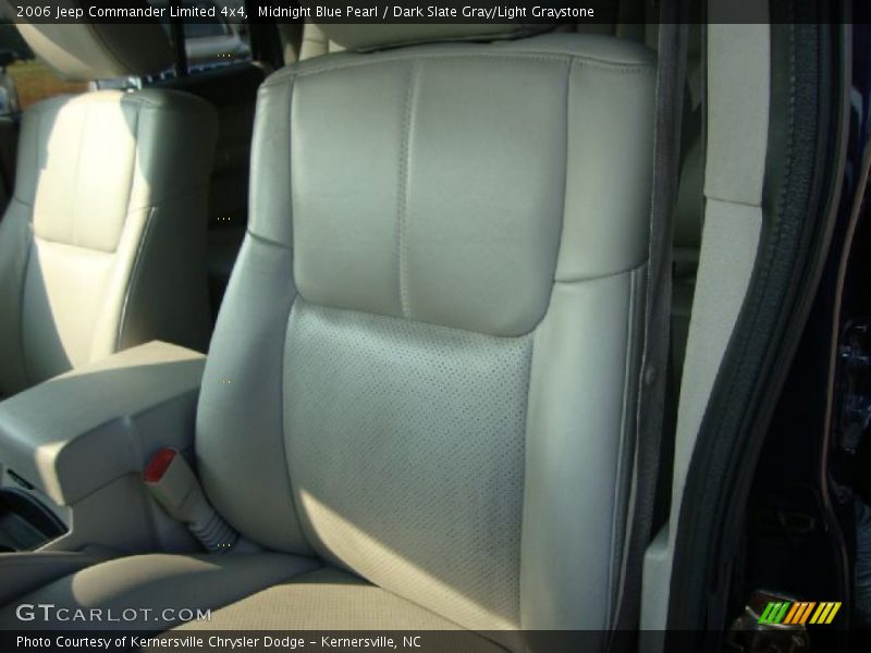 Midnight Blue Pearl / Dark Slate Gray/Light Graystone 2006 Jeep Commander Limited 4x4