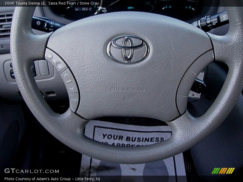 Salsa Red Pearl / Stone Gray 2006 Toyota Sienna LE