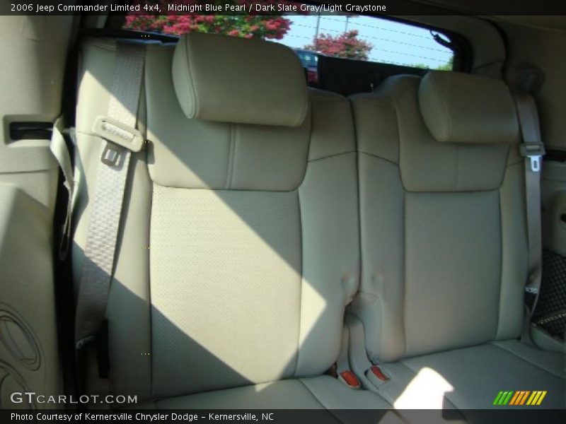 Midnight Blue Pearl / Dark Slate Gray/Light Graystone 2006 Jeep Commander Limited 4x4
