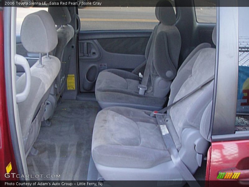 Salsa Red Pearl / Stone Gray 2006 Toyota Sienna LE