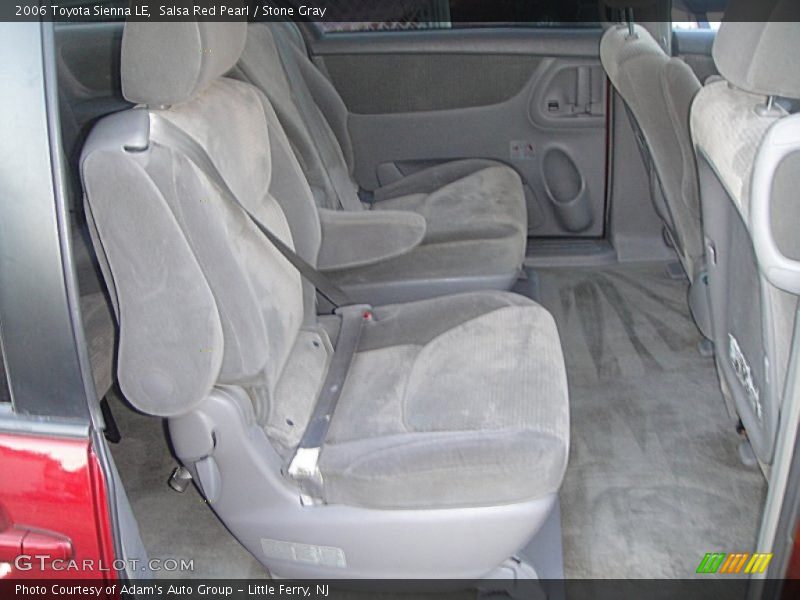 Salsa Red Pearl / Stone Gray 2006 Toyota Sienna LE