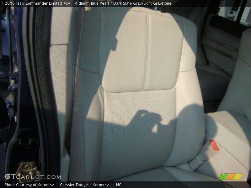 Midnight Blue Pearl / Dark Slate Gray/Light Graystone 2006 Jeep Commander Limited 4x4