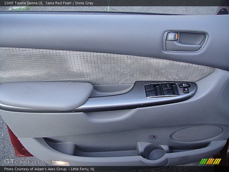 Salsa Red Pearl / Stone Gray 2006 Toyota Sienna LE