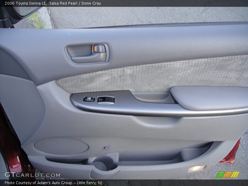 Salsa Red Pearl / Stone Gray 2006 Toyota Sienna LE