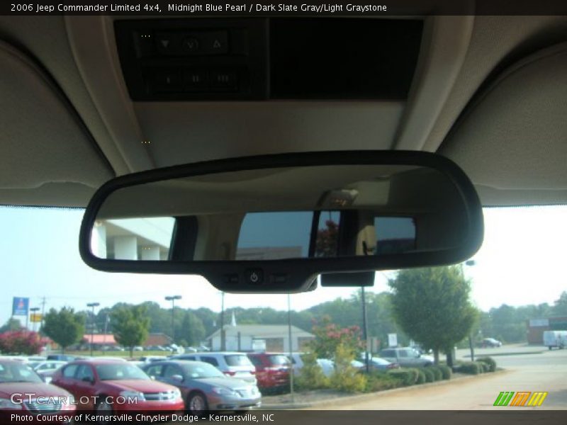 Midnight Blue Pearl / Dark Slate Gray/Light Graystone 2006 Jeep Commander Limited 4x4
