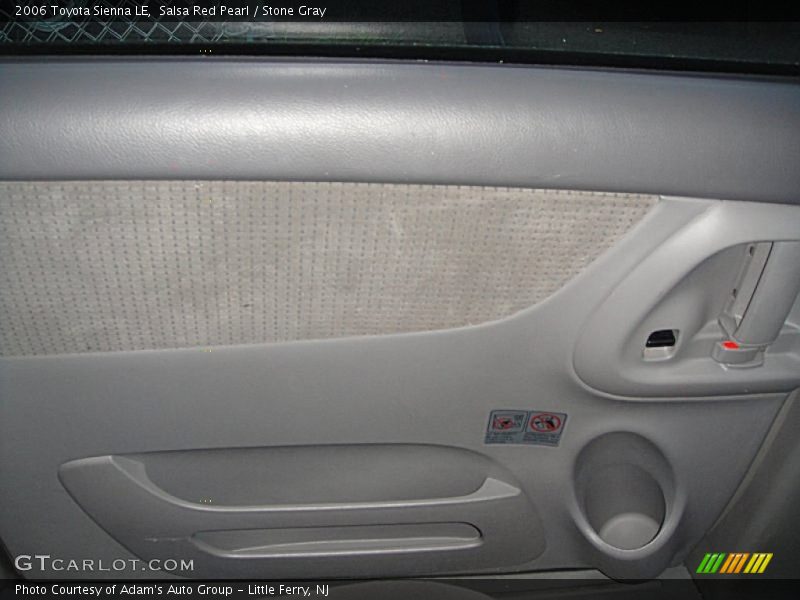 Salsa Red Pearl / Stone Gray 2006 Toyota Sienna LE