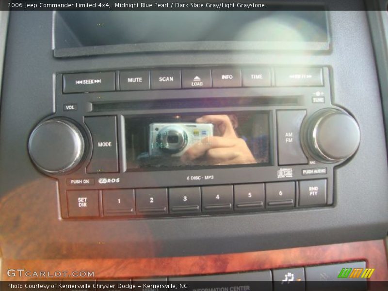 Midnight Blue Pearl / Dark Slate Gray/Light Graystone 2006 Jeep Commander Limited 4x4