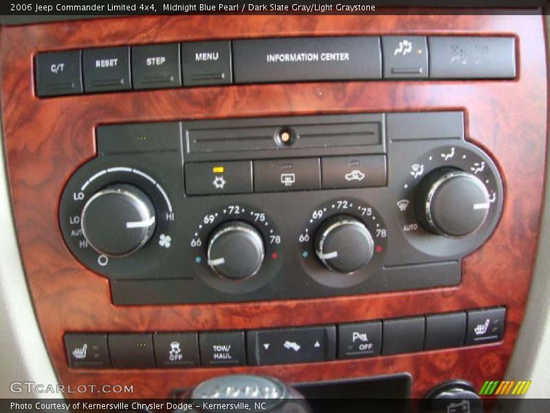 Midnight Blue Pearl / Dark Slate Gray/Light Graystone 2006 Jeep Commander Limited 4x4