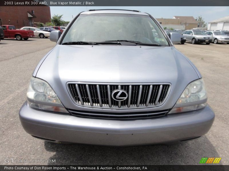 Blue Vapor Metallic / Black 2003 Lexus RX 300 AWD