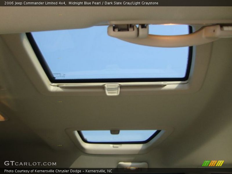 Midnight Blue Pearl / Dark Slate Gray/Light Graystone 2006 Jeep Commander Limited 4x4