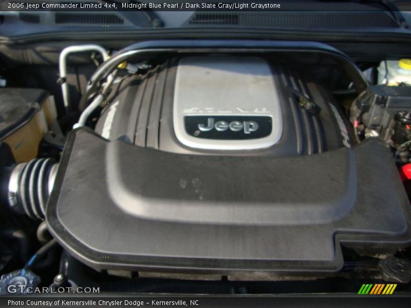 Midnight Blue Pearl / Dark Slate Gray/Light Graystone 2006 Jeep Commander Limited 4x4