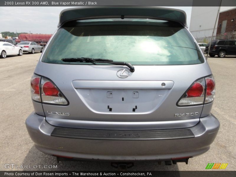 Blue Vapor Metallic / Black 2003 Lexus RX 300 AWD