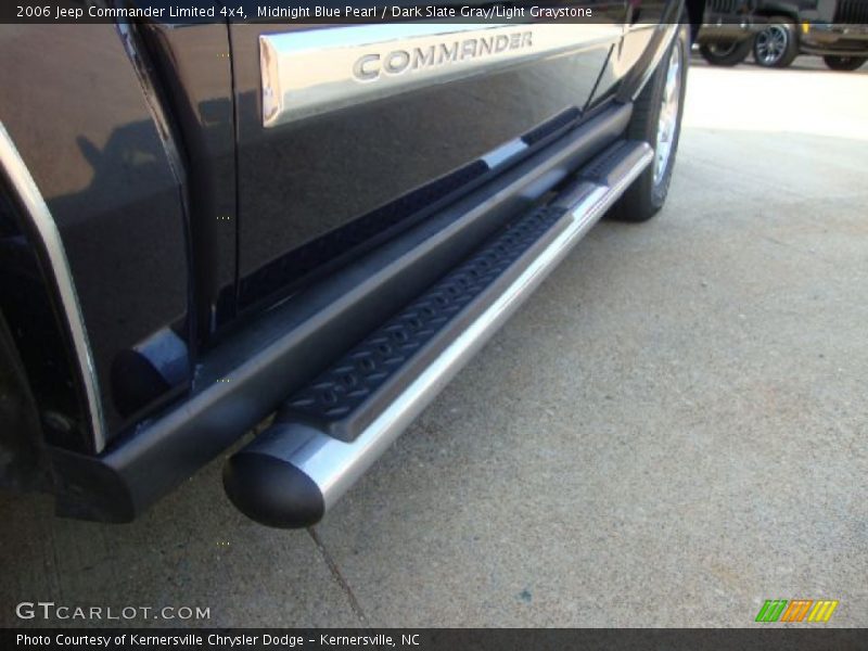 Midnight Blue Pearl / Dark Slate Gray/Light Graystone 2006 Jeep Commander Limited 4x4
