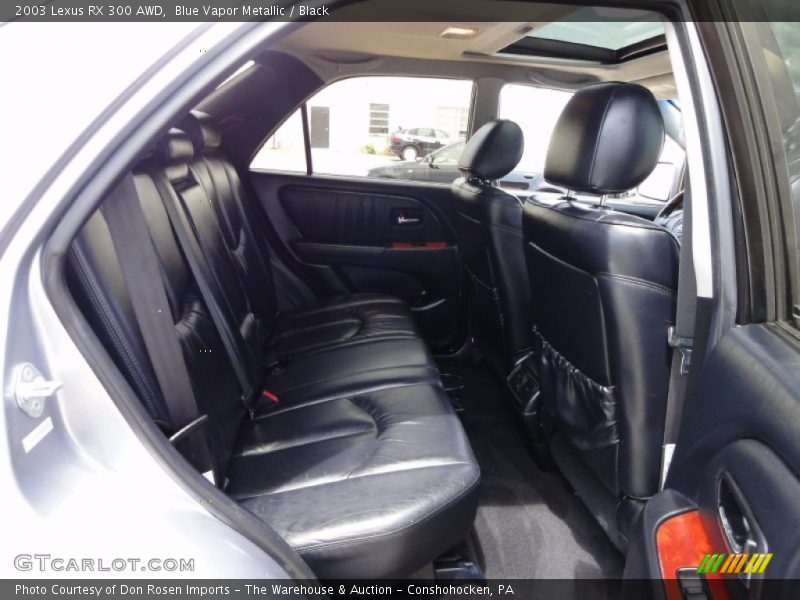 Blue Vapor Metallic / Black 2003 Lexus RX 300 AWD