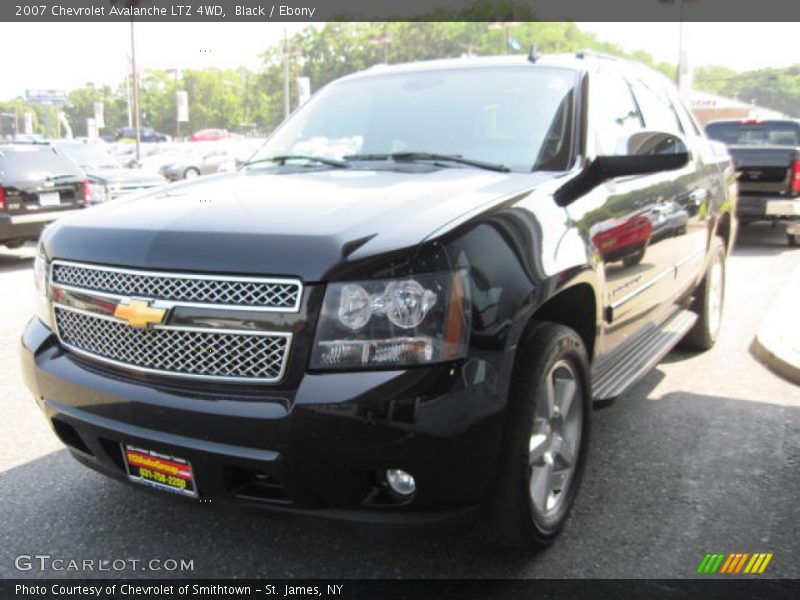 Black / Ebony 2007 Chevrolet Avalanche LTZ 4WD