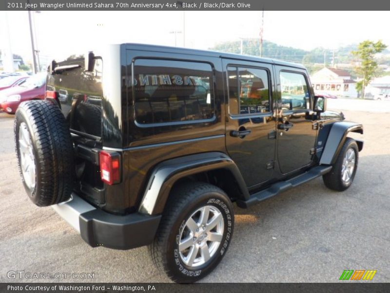 2011 Wrangler Unlimited Sahara 70th Anniversary 4x4 Black
