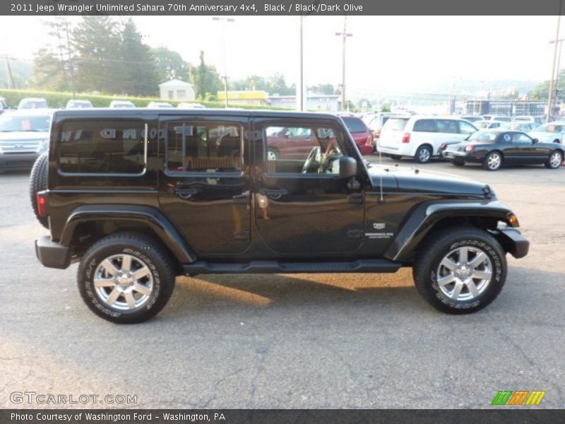  2011 Wrangler Unlimited Sahara 70th Anniversary 4x4 Black