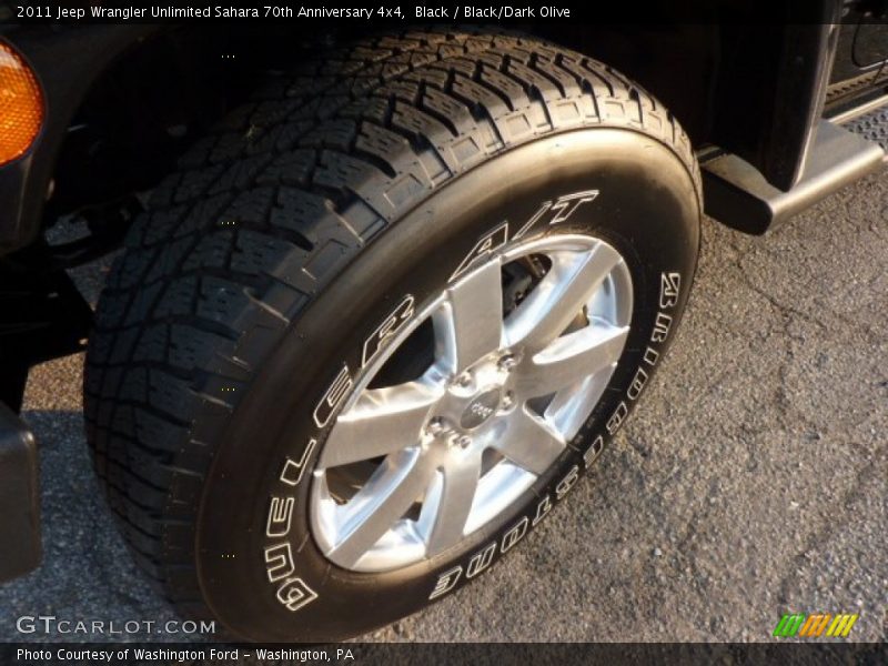  2011 Wrangler Unlimited Sahara 70th Anniversary 4x4 Wheel