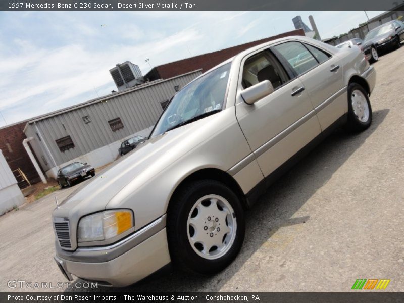 Desert Silver Metallic / Tan 1997 Mercedes-Benz C 230 Sedan