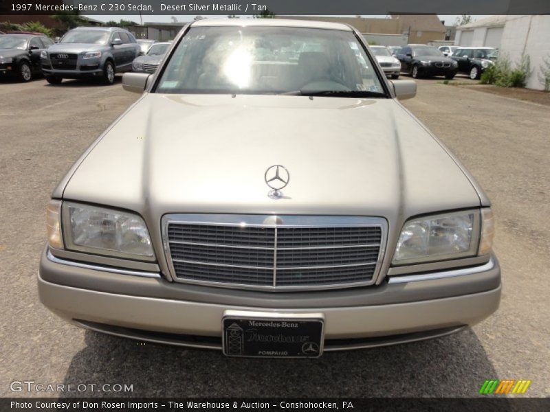 Desert Silver Metallic / Tan 1997 Mercedes-Benz C 230 Sedan