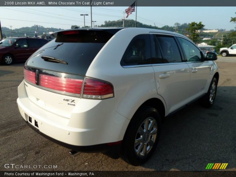 White Chocolate Tri Coat / Light Camel 2008 Lincoln MKX AWD