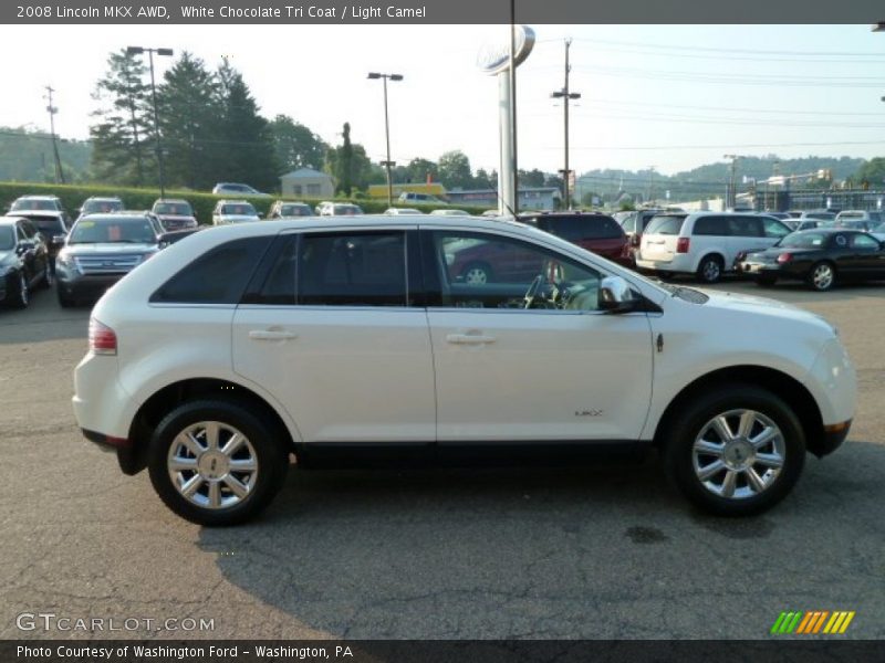 White Chocolate Tri Coat / Light Camel 2008 Lincoln MKX AWD