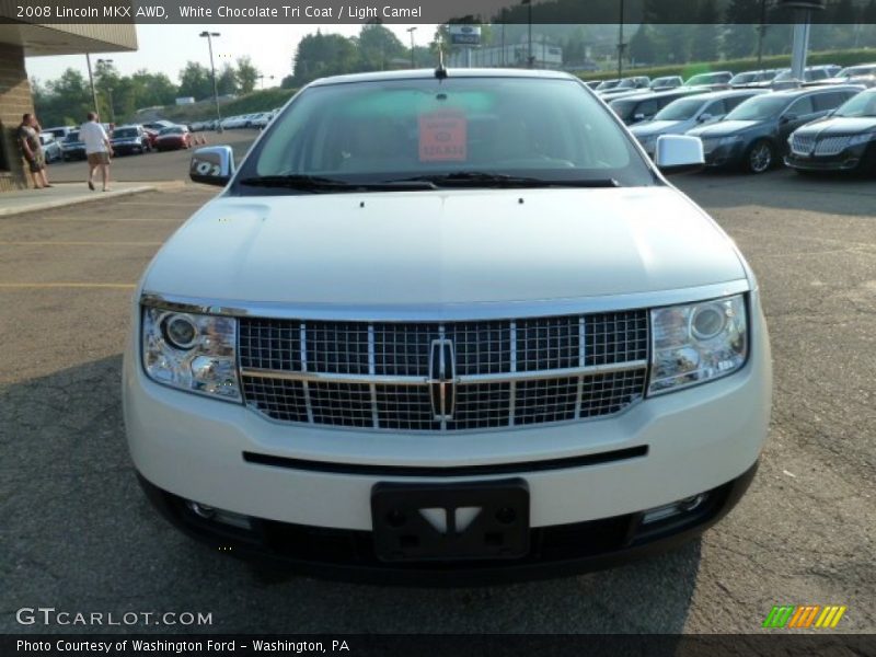 White Chocolate Tri Coat / Light Camel 2008 Lincoln MKX AWD