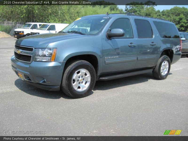 Blue Granite Metallic / Ebony 2010 Chevrolet Suburban LT 4x4