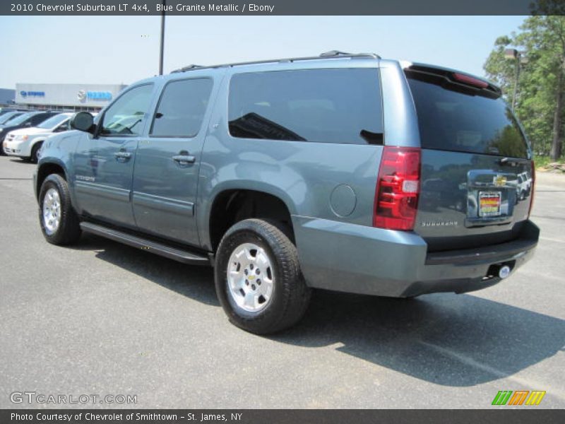 Blue Granite Metallic / Ebony 2010 Chevrolet Suburban LT 4x4