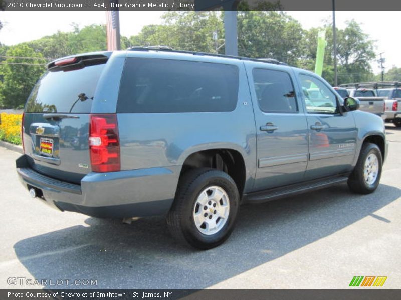 Blue Granite Metallic / Ebony 2010 Chevrolet Suburban LT 4x4