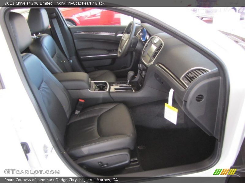 Ivory Tri-Coat Pearl / Black 2011 Chrysler 300 Limited