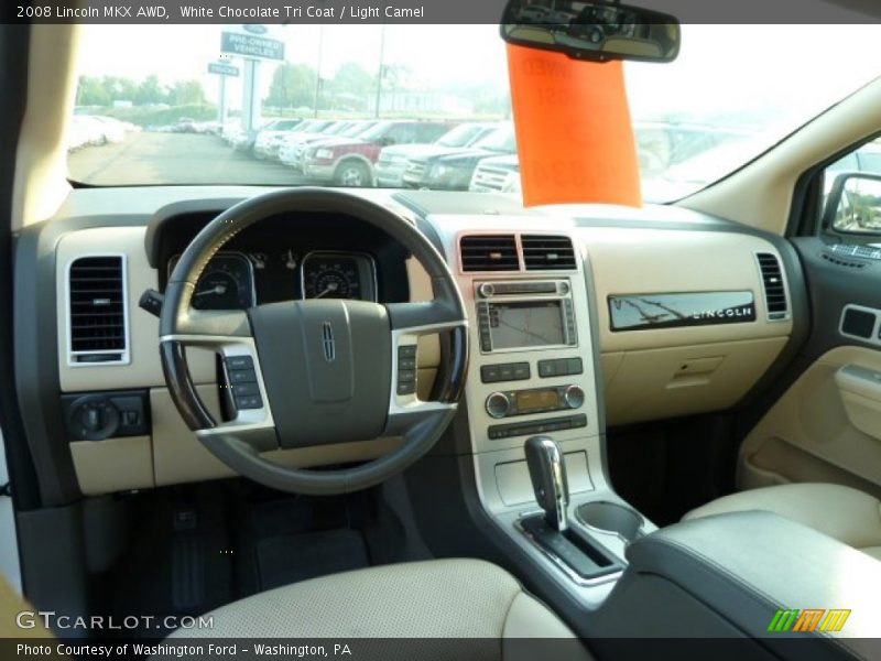 White Chocolate Tri Coat / Light Camel 2008 Lincoln MKX AWD