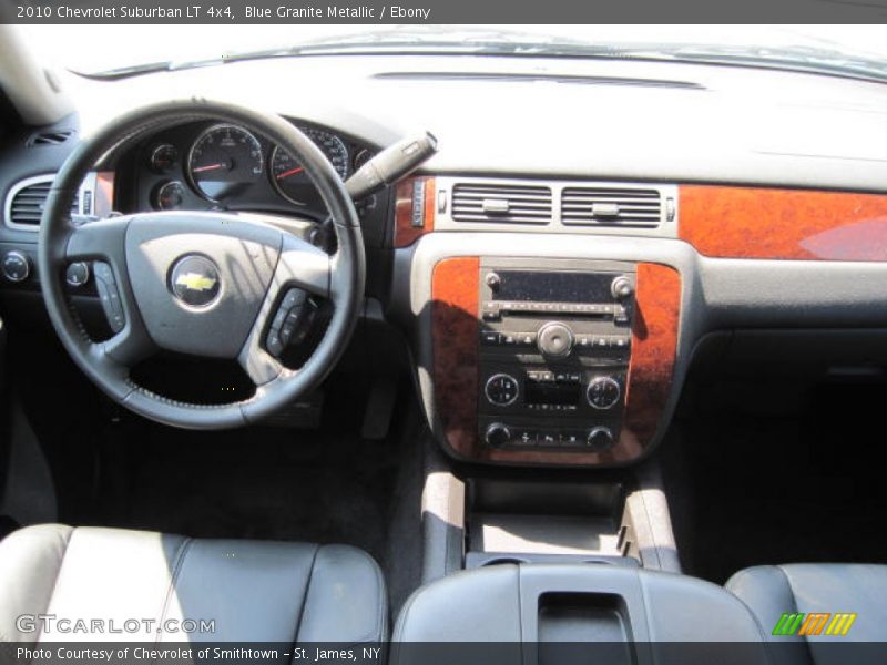 Blue Granite Metallic / Ebony 2010 Chevrolet Suburban LT 4x4